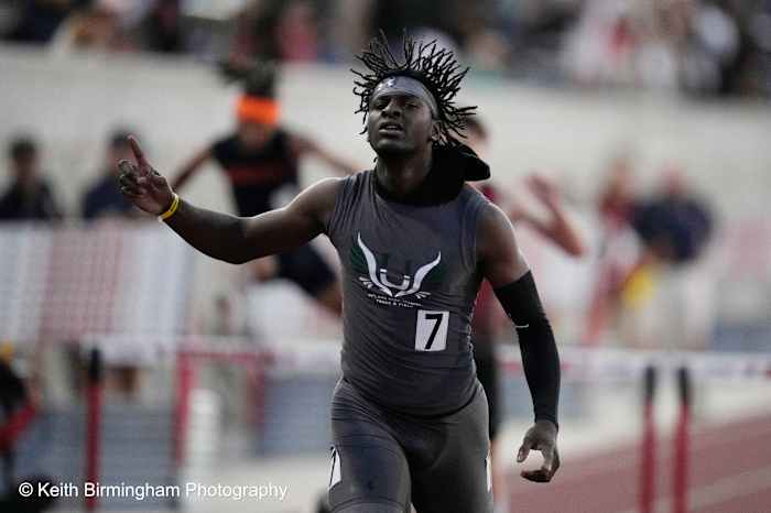 Delaney Crawford, 300 meter hurdles California state champion